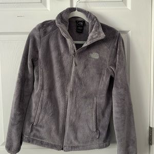grey women’s north face jacket
